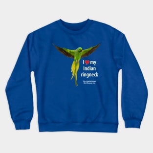 CB Indian Ringneck Parakeet Crewneck Sweatshirt